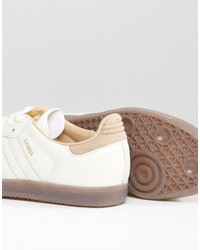 adidas Originals Samba Sneakers In Off White