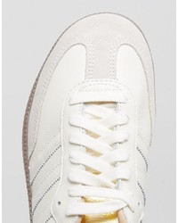 adidas Originals Samba Sneakers In Off White