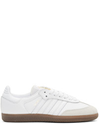 adidas Originals White Samba Og Sneakers