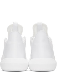 adidas Originals White Tubular Defiant Sneakers