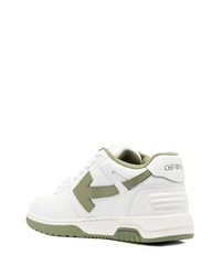 Off-White Out Of Office Ooo Leather Sneakers