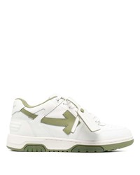 Off-White Out Of Office Ooo Leather Sneakers