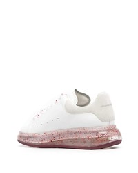 Alexander McQueen Oversized Paint Splattered Sneakers