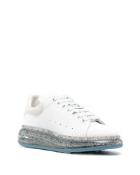 Alexander McQueen Oversized Paint Splattered Sneakers