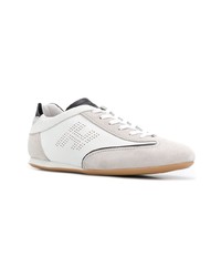 Hogan Panelled Lace Up Sneakers