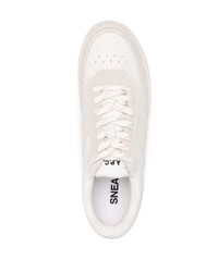 A.P.C. Panelled Lace Up Sneakers
