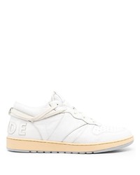Rhude Panelled Leather Sneakers