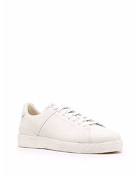 Clarks Panelled Low Top Leather Sneakers
