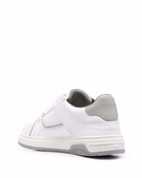 Represent Panelled Low Top Leather Sneakers