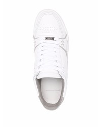 Represent Panelled Low Top Leather Sneakers