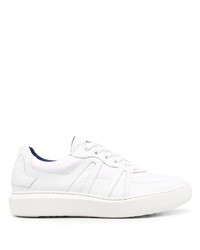 Zilli Panelled Low Top Leather Sneakers