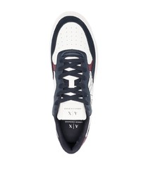 Armani Exchange Panelled Low Top Sneakers