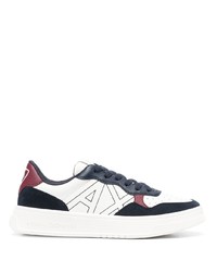 Armani Exchange Panelled Low Top Sneakers