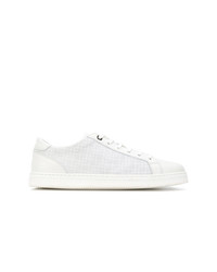 Canali Panelled Low Top Sneakers