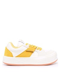 Palm Angels Panelled Platform Sneakers