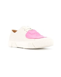 Both Patch Detail Low Top Sneakers