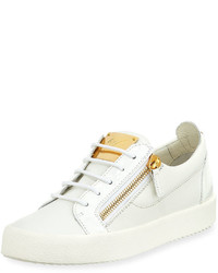 Giuseppe Zanotti Patent Leather Low Top Sneakers