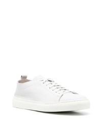 Henderson Baracco Pebbled Texture Low Top Sneakers