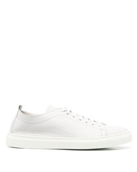 Henderson Baracco Pebbled Texture Low Top Sneakers