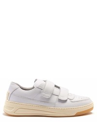 Acne Studios Perey Low Top Velcro Strap Leather Trainers