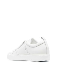 Les Hommes Perforated Detail Sneakers