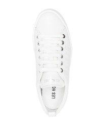 Les Hommes Perforated Detail Sneakers