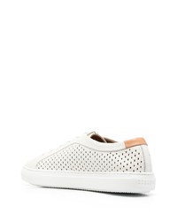 Fratelli Rossetti Perforated Leather Low Top Sneakers