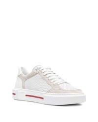 Eleventy Perforated Low Top Sneakers