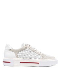 Eleventy Perforated Low Top Sneakers