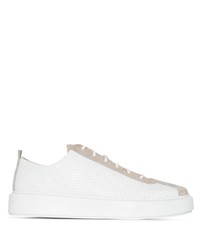 Grenson Perforated Low Top Sneakers