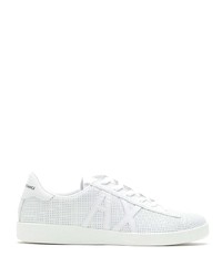 Armani Exchange Perforated Tennis Shoes