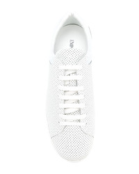 Emporio Armani Perforated Tennis Sneakers