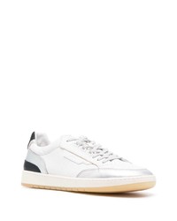 D.A.T.E Perforated Toe Box Leather Sneakers