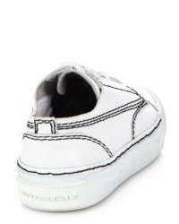 Alexander Wang Perry Leather Low Top Sneakers