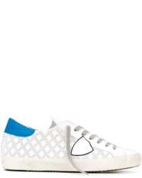 Philippe Model Perforated Low Top Sneakers