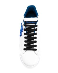 Dolce & Gabbana Portofino Lace Up Sneakers