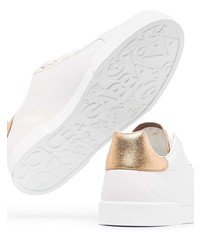 Dolce & Gabbana Portofino Low Top Leather Sneakers