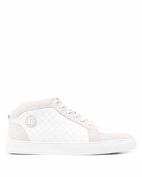 Leandro Lopes Quilted High Top Sneakers