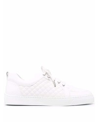 Leandro Lopes Quilted Lace Up Sneakers