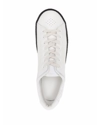 BY FA R Lace Up Leather Sneakers