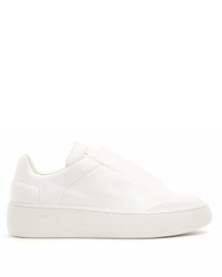 Maison Margiela Redux Elasticated Low Top Leather Trainers