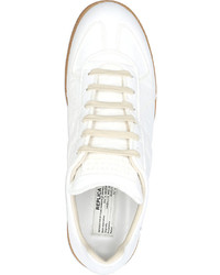 Maison Margiela Replica Notes Leather Low Top Trainers