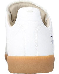 Maison Margiela Replica Notes Leather Low Top Trainers