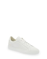 Common Projects Retro Low Top Sneaker In Whitewhite At Nordstrom