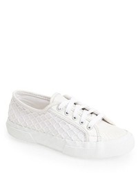 Superga Rodarte Mixed Media Low Top Sneaker