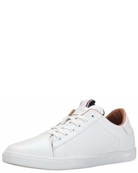 Tommy Hilfiger Russ Leather Low Top Lace Up Fashion Sneakers