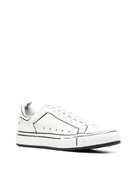 Officine Creative Serene 1 Hand Painted Low Top Sneakers