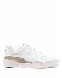 MARANT Shearling Leather Sneakers