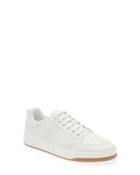 Saint Laurent Sl61 Ed Leather Low Top Sneaker In White Multi At Nordstrom