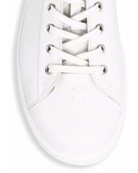 Gianvito Rossi Smooth Leather Low Top Sneakers